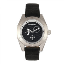 Load image into Gallery viewer, Morphic M46 Series Leather-Band Men's Watch w/Date - Silver/Black - MPH4602