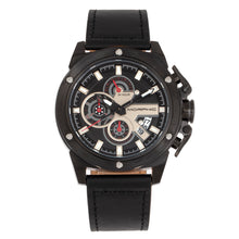 Load image into Gallery viewer, Morphic M81 Series Chronograph Leather-Band Watch w/Date - Black - MPH8105