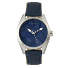Load image into Gallery viewer, Morphic M59 Series Leather-Overlaid Canvas-Band Watch - Silver/Blue - MPH5903