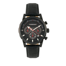 Load image into Gallery viewer, Morphic M60 Series Chronograph Leather-Band Watch w/Date - Black - MPH6005