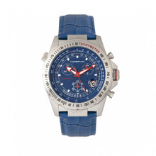 Load image into Gallery viewer, Morphic M36 Series Leather-Band Chronograph Watch - Silver/Blue - MPH3603