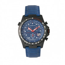 Load image into Gallery viewer, Morphic M36 Series Leather-Band Chronograph Watch - Black/Blue - MPH3606
