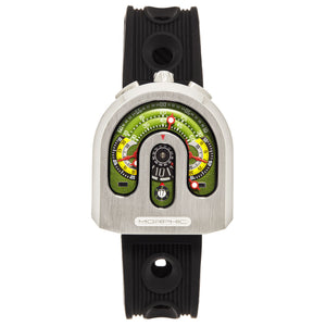 Morphic M95 Series Chronograph Strap Watch w/Date - Green/Yellow - MPH9502