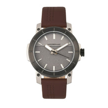 Load image into Gallery viewer, Morphic M54 Series Leather-Band Chronograph Watch - Silver/Brown - MPH5404