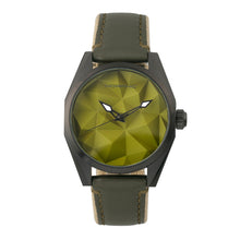 Load image into Gallery viewer, Morphic M59 Series Leather-Overlaid Canvas-Band Watch - Olive - MPH5906