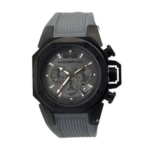 Load image into Gallery viewer, Morphic M35 Series Chronograph Men&#39;s Watch w/ Date - Black/Grey - MPH3506
