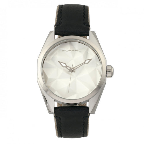 Morphic M59 Series Leather-Overlaid Canvas-Band Watch - MPH5901
