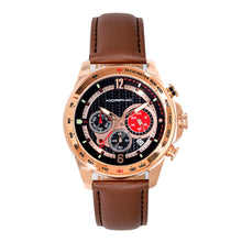 Load image into Gallery viewer, Morphic M88 Series Chronograph Leather-Band Watch w/Date - Brown/Rose Gold - MPH8803