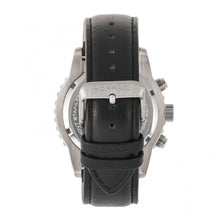 Load image into Gallery viewer, Morphic M67 Series Chronograph Leather-Band Watch w/Date - Silver/Black - MPH6701
