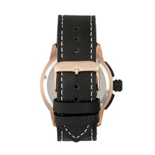 Load image into Gallery viewer, Morphic M61 Series Chronograph Leather-Band Watch w/Date - Rose Gold/Black - MPH6103
