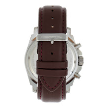 Load image into Gallery viewer, Morphic M73 Series Chronograph Leather-Band Watch - Silver - MPH7301
