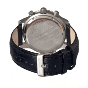 Morphic M33 Series Chronograph Men's Watch w/ Date - Silver/Black - MPH3302