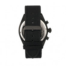 Load image into Gallery viewer, Morphic M53 Series Chronograph Fiber-Weaved Leather-Band Watch w/Date - Black - MPH5305

