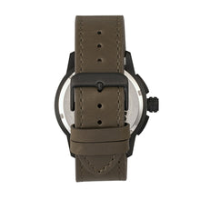 Load image into Gallery viewer, Morphic M61 Series Chronograph Leather-Band Watch w/Date - Black/Olive - MPH6106
