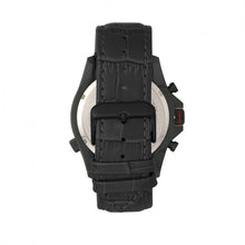 Load image into Gallery viewer, Morphic M36 Series Leather-Band Chronograph Watch - Black - MPH3605
