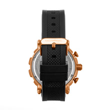 Load image into Gallery viewer, Morphic M93 Series Chronograph Strap Watch w/Date - Rose Gold/Black - MPH9303
