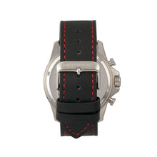 Load image into Gallery viewer, Morphic M57 Series Chronograph Leather-Band Watch - Silver/Black - MPH5701
