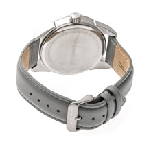 Load image into Gallery viewer, Morphic M63 Series Leather-Band Watch w/Date - Silver/Grey - MPH6303
