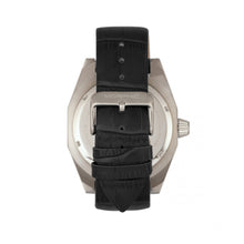 Load image into Gallery viewer, Morphic M46 Series Leather-Band Men&#39;s Watch w/Date - Silver - MPH4601
