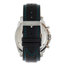 Load image into Gallery viewer, Morphic M73 Series Chronograph Leather-Band Watch - Silver/Black - MPH7302
