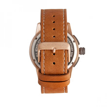 Load image into Gallery viewer, Morphic M61 Series Chronograph Leather-Band Watch w/Date - Rose Gold/Tan - MPH6104
