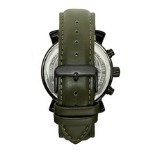 Load image into Gallery viewer, Morphic M89 Series Chronograph Leather-Band Watch w/Date - Olive/Black - MPH8905
