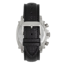 Load image into Gallery viewer, Morphic M83 Series Chronograph Leather-Band Watch w/ Date - Silver/Black - MPH8304
