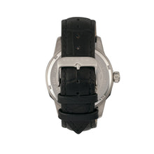 Load image into Gallery viewer, Morphic M56 Series Leather-Band Watch w/Date - Silver/Black - MPH5601
