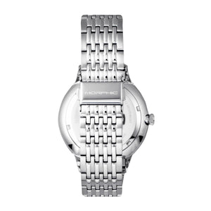 Morphic M65 Series Bracelet Watch w/Day/Date - Silver/Blue - MPH6503