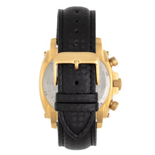 Load image into Gallery viewer, Morphic M83 Series Chronograph Leather-Band Watch w/ Date - Gold/Black - MPH8306
