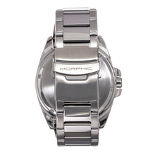 Load image into Gallery viewer, Morphic M92 Series Bracelet Watch w/Day/Date - Silver &amp; Black - MPH9201
