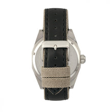Load image into Gallery viewer, Morphic M59 Series Leather-Overlaid Canvas-Band Watch - Silver/Black - MPH5902
