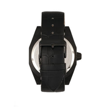 Load image into Gallery viewer, Morphic M46 Series Leather-Band Men&#39;s Watch w/Date - Black - MPH4604
