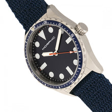 Load image into Gallery viewer, Morphic M69 Series Canvas-Band Watch - Silver/Blue - MPH6904
