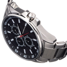 Load image into Gallery viewer, Morphic M92 Series Bracelet Watch w/Day/Date - Black - MPH9202
