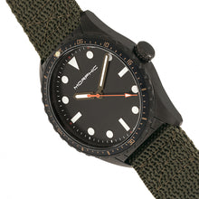 Load image into Gallery viewer, Morphic M69 Series Canvas-Band Watch - Black/Olive - MPH6906
