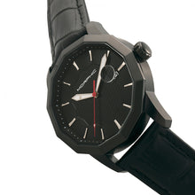 Load image into Gallery viewer, Morphic M56 Series Leather-Band Watch w/Date - Black - MPH5606
