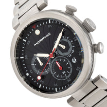 Load image into Gallery viewer, Morphic M87 Series Chronograph Bracelet Watch w/Date - Silver/Black - MPH8702
