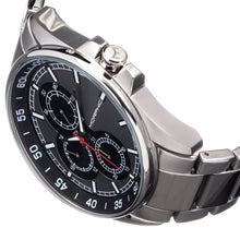 Load image into Gallery viewer, Morphic M92 Series Bracelet Watch w/Day/Date - Grey &amp; Black - MPH9206
