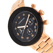 Load image into Gallery viewer, Morphic M78 Series Chronograph Bracelet Watch - Rose Gold/Black - MPH7806

