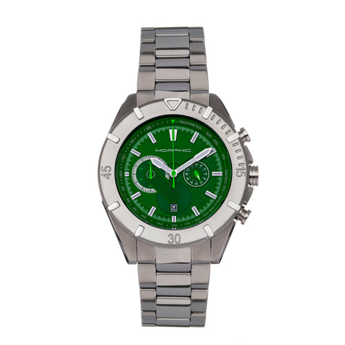 Morphic M94 Series Chronograph Bracelet Watch w/Date - MPH9404