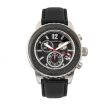 Load image into Gallery viewer, Morphic M51 Series Chronograph Leather-Band Watch w/Date - Silver/Black - MPH5101
