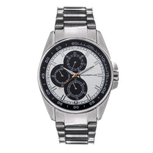 Load image into Gallery viewer, Morphic M92 Series Bracelet Watch w/Day/Date - Silver &amp; Black - MPH9201
