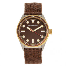 Load image into Gallery viewer, Morphic M69 Series Canvas-Band Watch - Silver/Brown - MPH6903
