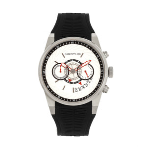 Morphic M72 Series Strap Watch - Black/Silver  - MPH7201