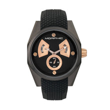 Load image into Gallery viewer, Morphic M34 Series Men&#39;s Watch w/ Day/Date - Black/Rose Gold - MPH3407
