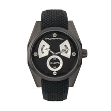 Load image into Gallery viewer, Morphic M34 Series Men&#39;s Watch w/ Day/Date - Black/Silver - MPH3404
