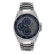 Load image into Gallery viewer, Morphic M92 Series Bracelet Watch w/Day/Date - Grey &amp; Blue - MPH9207
