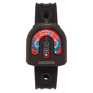 Morphic M95 Series Chronograph Strap Watch w/Date - Red/Blue - MPH9506