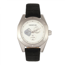 Load image into Gallery viewer, Morphic M46 Series Leather-Band Men&#39;s Watch w/Date - Silver - MPH4601
